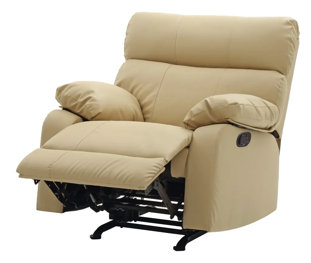 Manny G536 RC Rocker Recliner Beige, Foam PU glory furniture