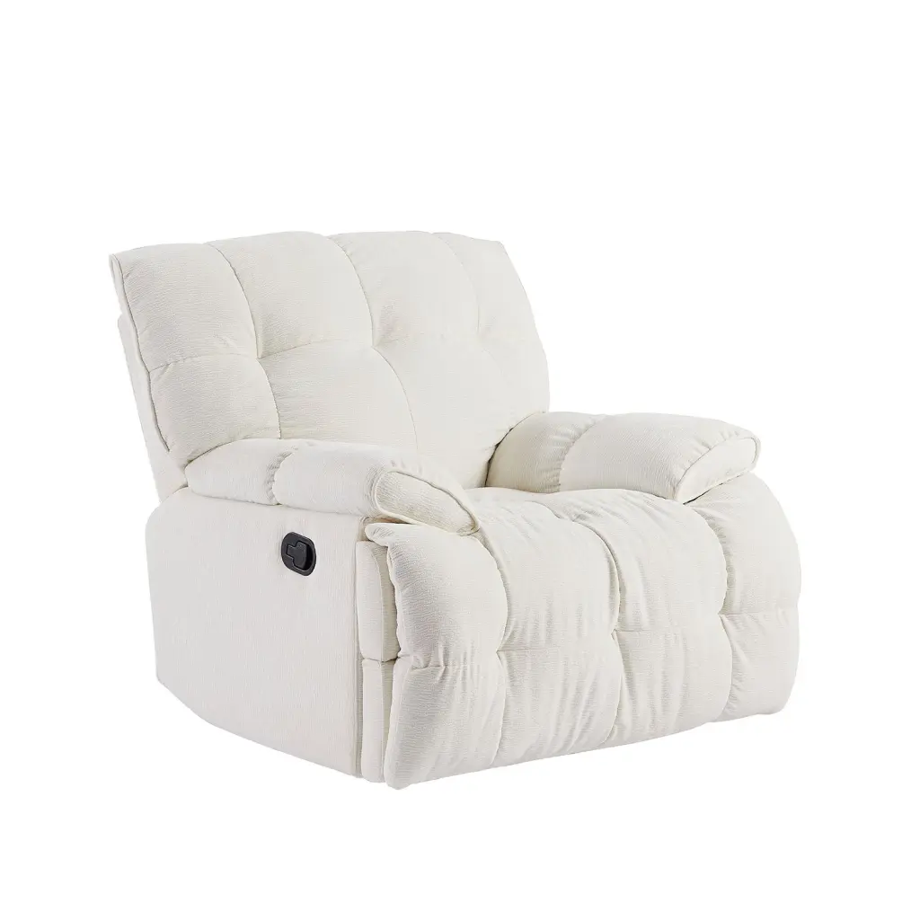 360 Degree Swivel Single Sofa Heavy Duty Reclining Chair Living Room justone interior