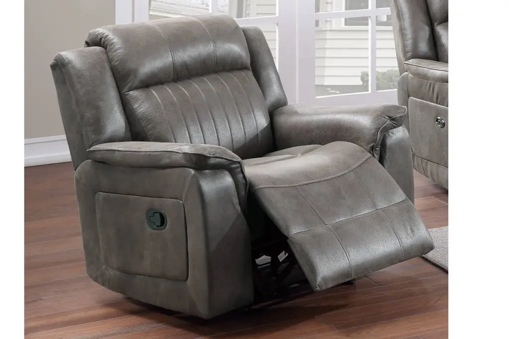 Contemporary Manual Motion Glider Recliner Chair Living Room kanepe