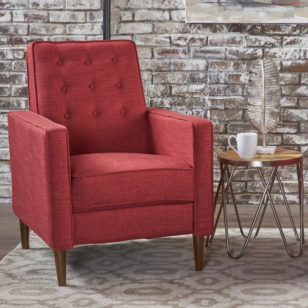 Recliner Red Material nh-sunfay