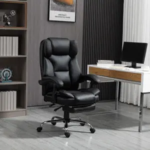 Reclining Office Chair Massage and Footrest Ergonomic Computer Chair gardenia home furnishings