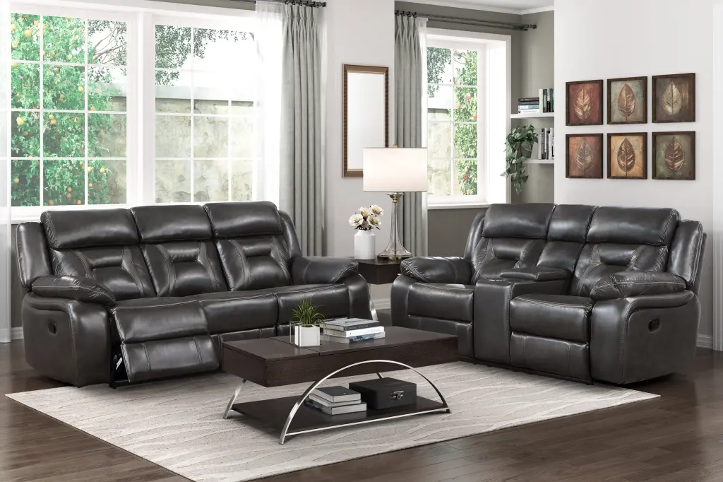 2 Piece Reclining Sofa Set Modern Design Living Room Furniture Sofa and Loveseat kanepe