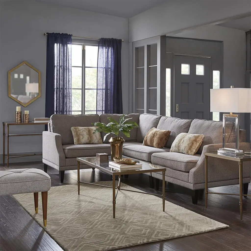 DeeHome Rectangle Coffee Table Living Room