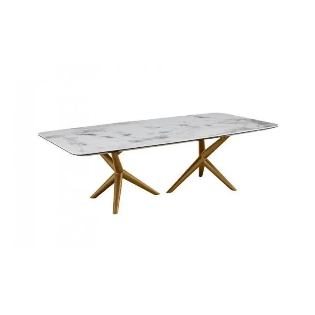 16.5 x 51.2 x 27.6 Walnut White Ceramic Tile Rectangular Coffee Table Fancy Fixtures