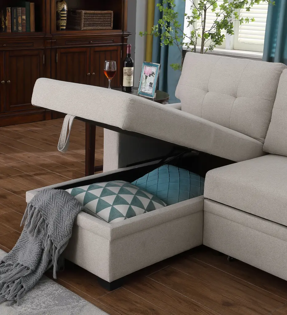 DV5014 Seat Replacement Beige Linen Upholstery Chair Cushion cynthia-s furniture