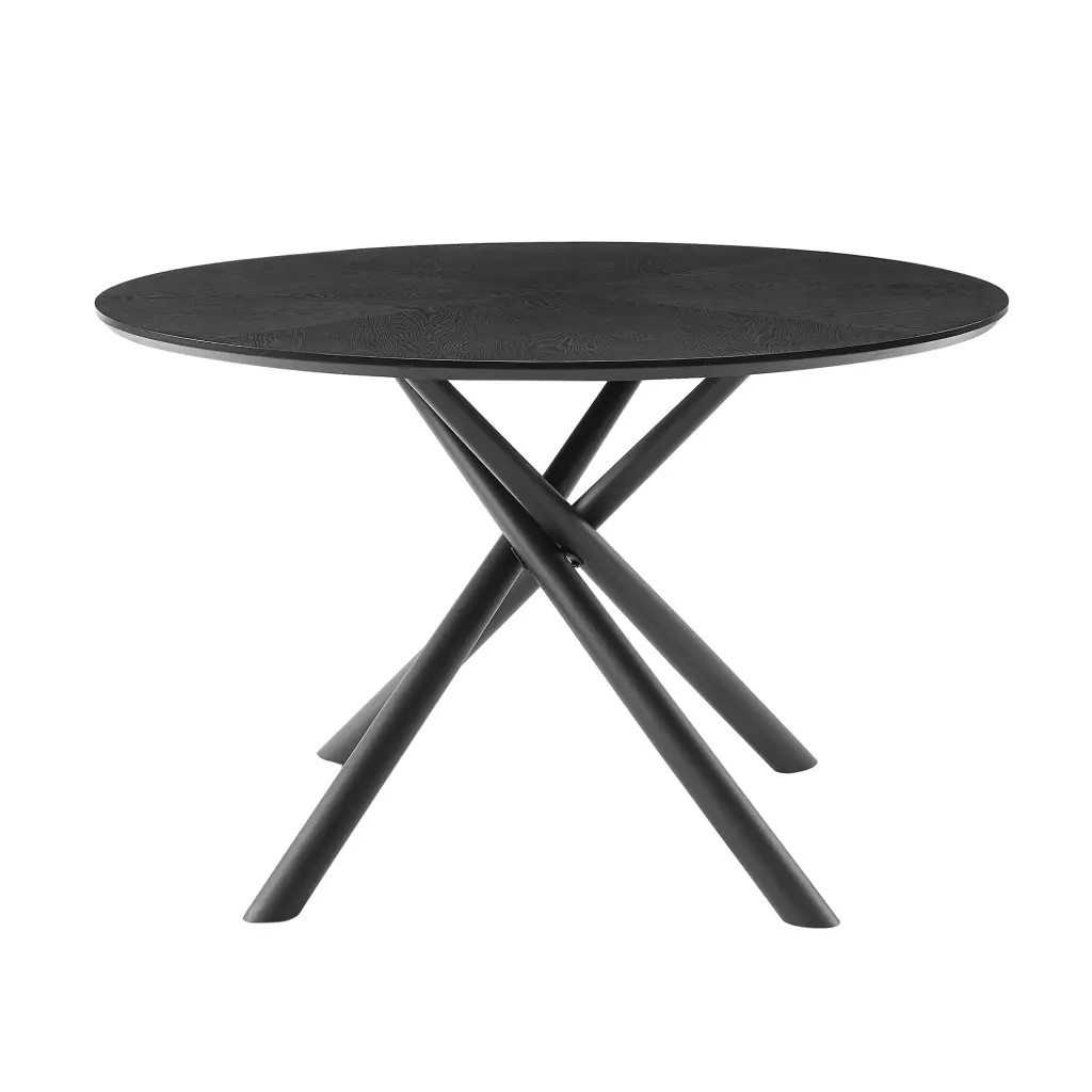 47.25 Inch Round MDF Coffee Table End Table Short Leisure Tea Table justone interior