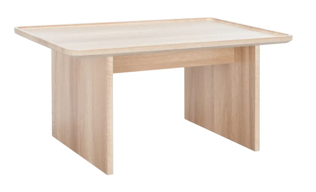 SAFAVIEH Amaya Square Rustic Coffee Table Natural