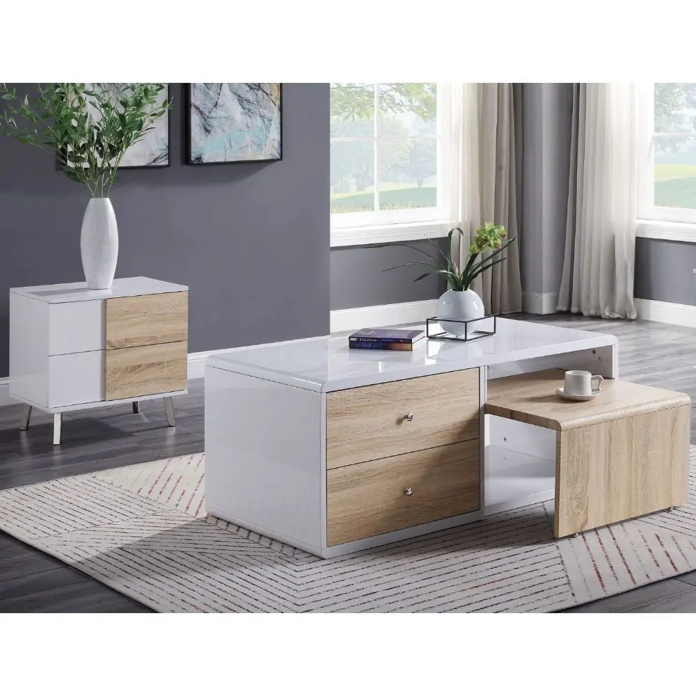Verux Coffee Table - Modern Scandinavian Style Living Room Table