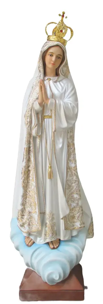 Fatima w/ Heart 48" Fancy Crown