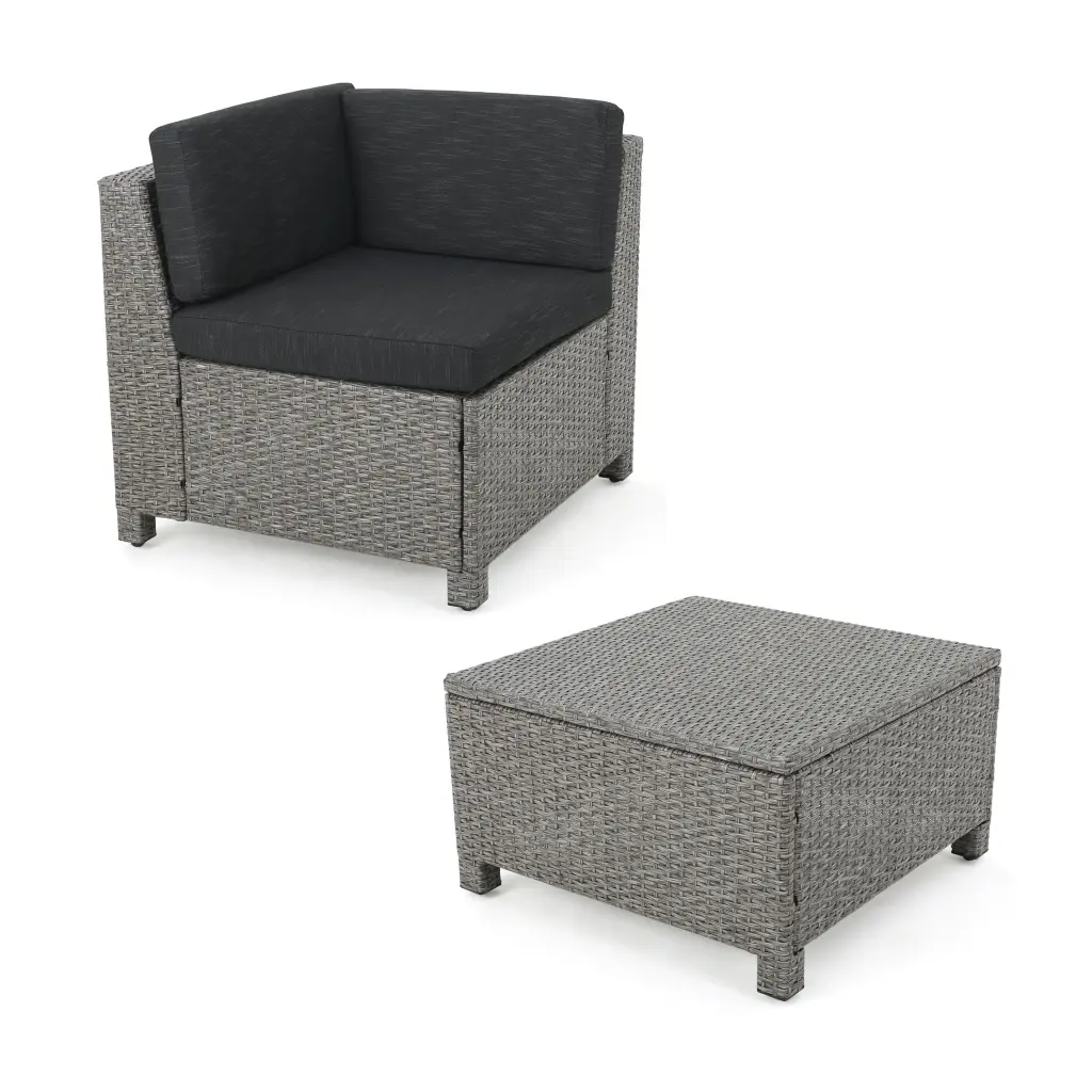 CoSoTower V Shape Sectional Corner Coffee Table