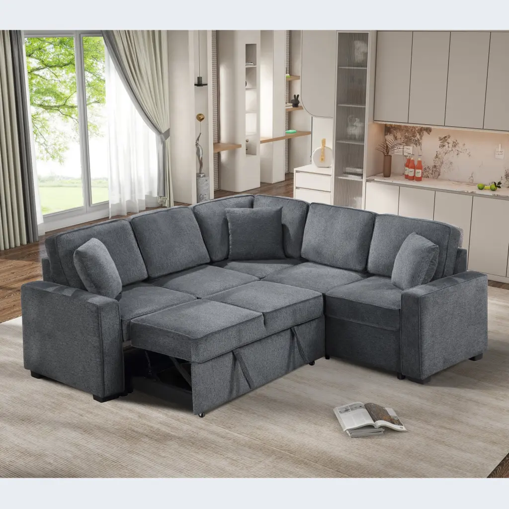 Modular Sofa Sectional Couch L Shaped Sofa Couch Pullout Sleeper fullbarn e-commerce