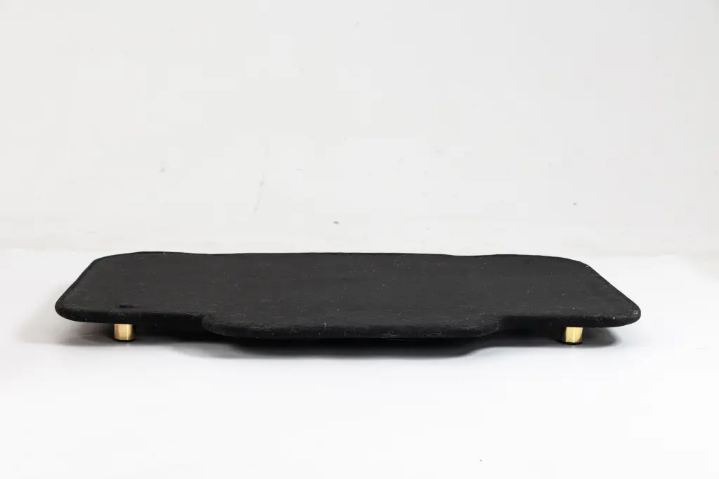 Sofa Ottoman Di Black Microfiber Modern Living Room Furniture Set meigaosofa