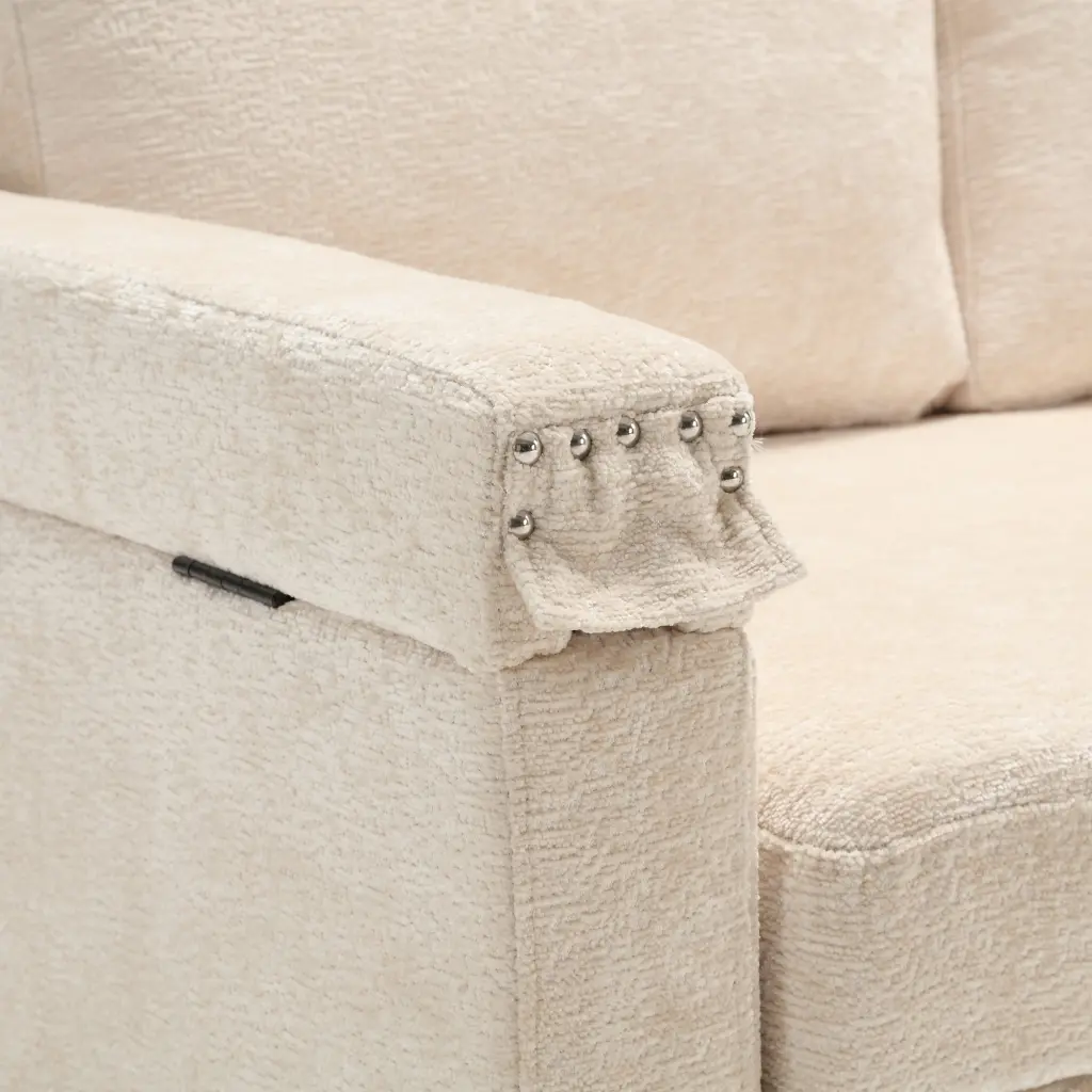 United Reversible Sectional Sleeper Sofa Storage w1568 united we win