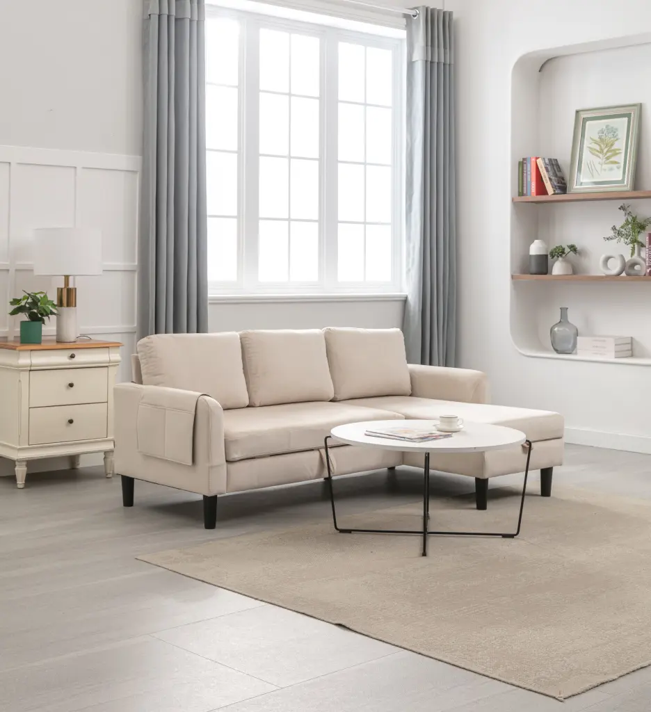 United We Win Reversible Sectional Sofa Sleeper Function w1568 united we win