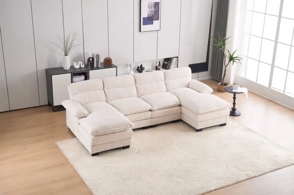 U Influence Profile Sofa Two Single Seats and Two Chaise w2363