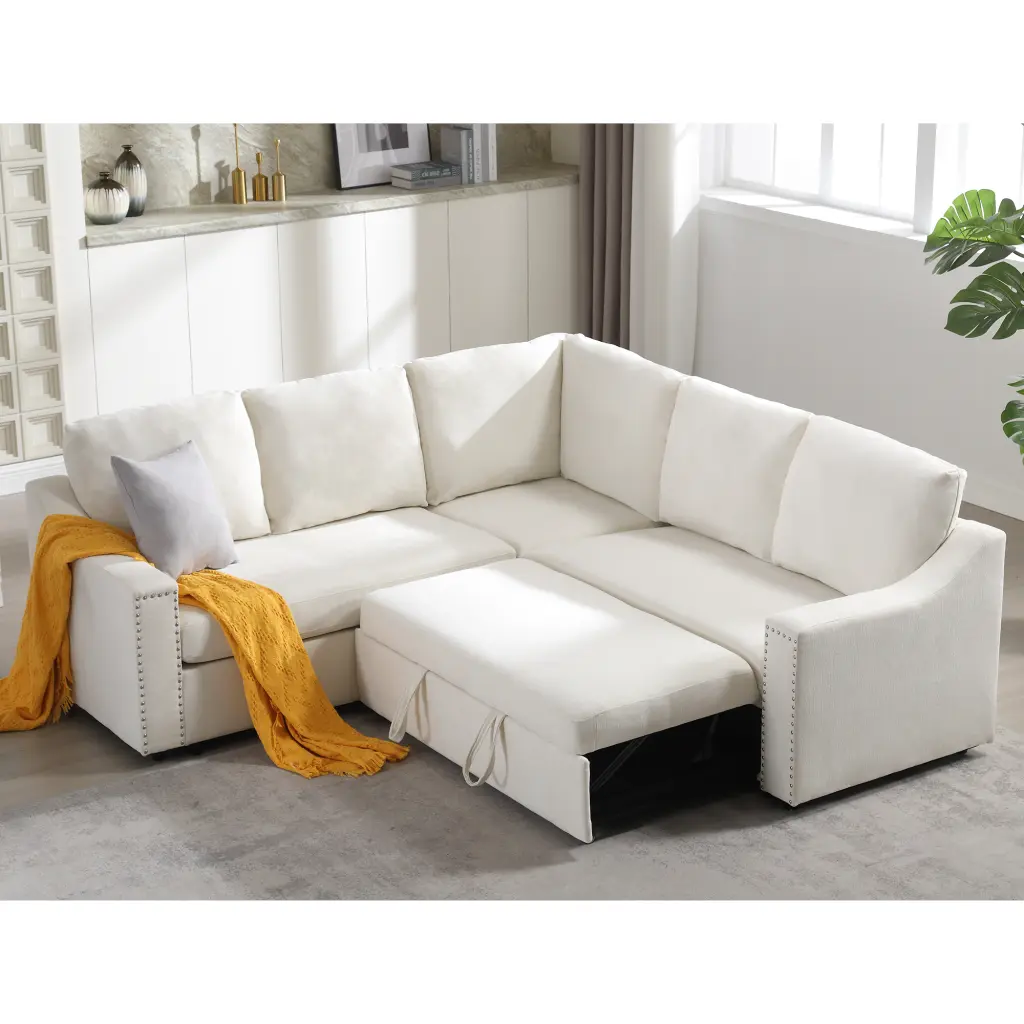 Arrived L Influenced Sofa Pull Out Sofa Bed Corner Sofa Cozy wf-furniture