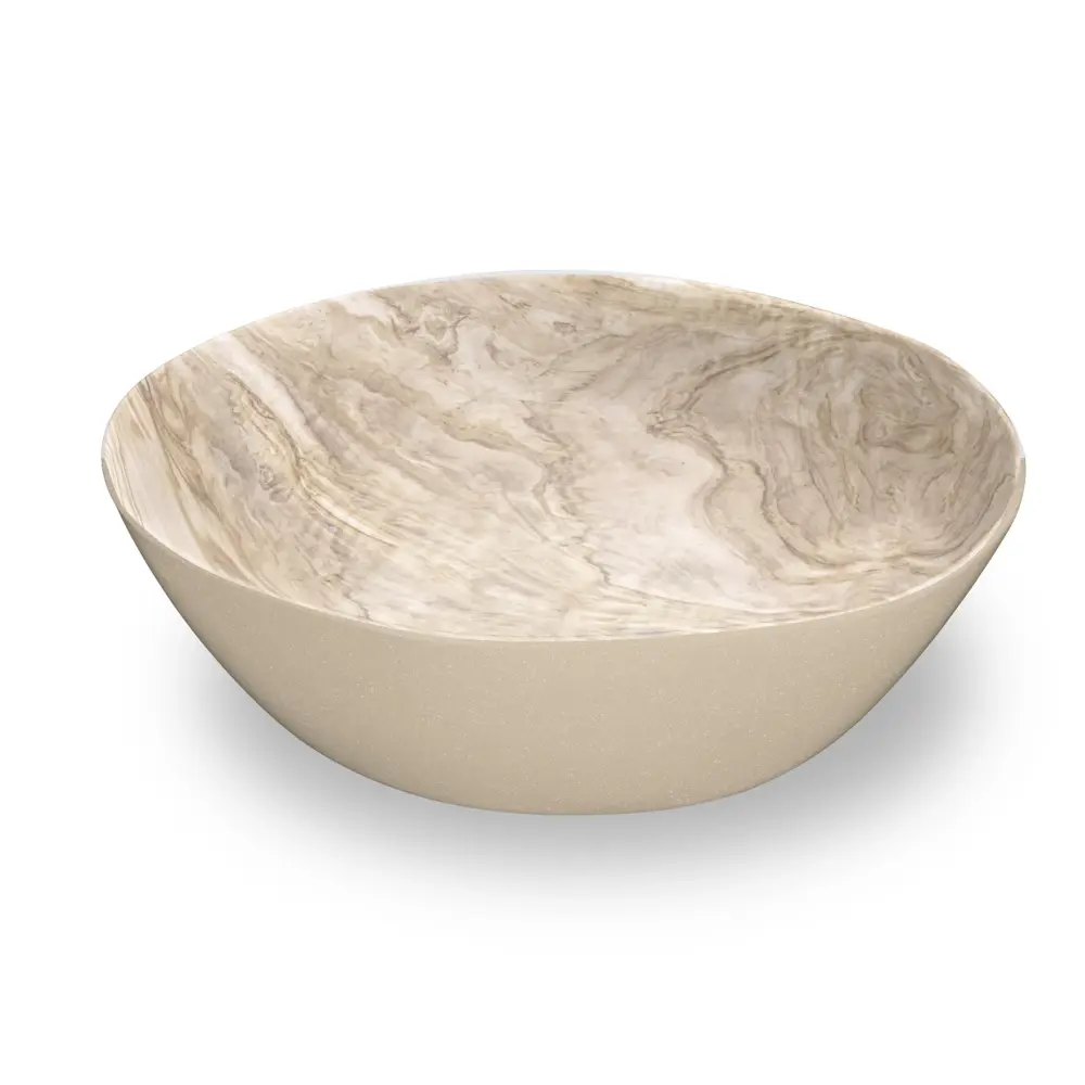 Faux Real Desert Wood Serve Bowl, 12"