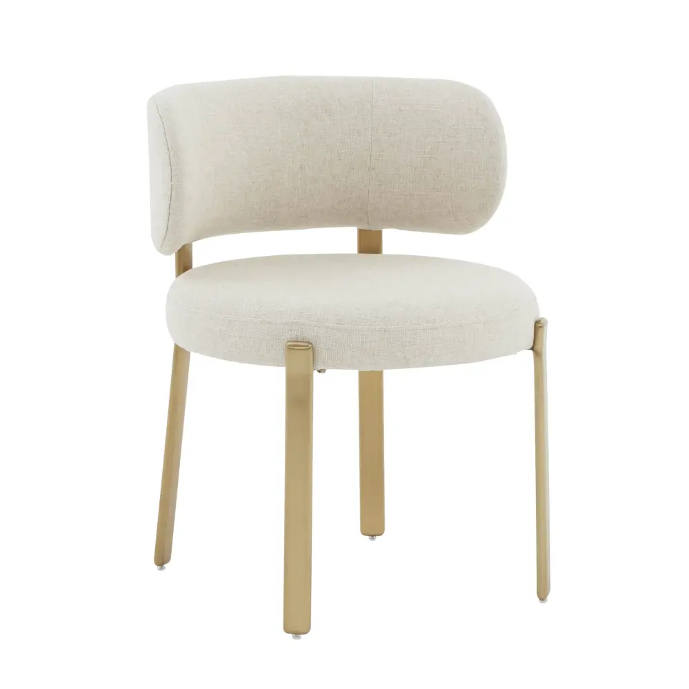 Margaret Cream Performance Flax Dining Chair