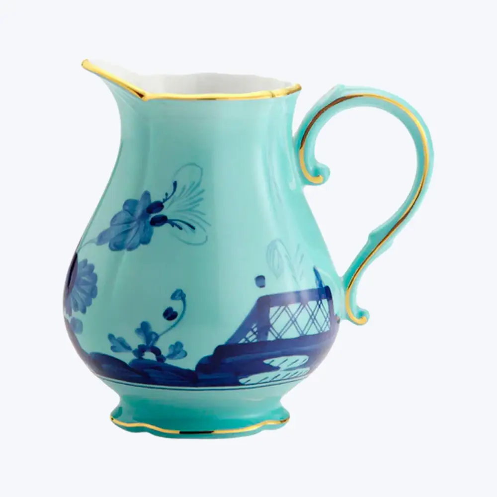 Oriente Iris Amber Milk Jug