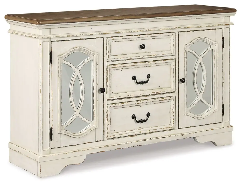 Realyn - Dining Room Server - Chipped Pearl