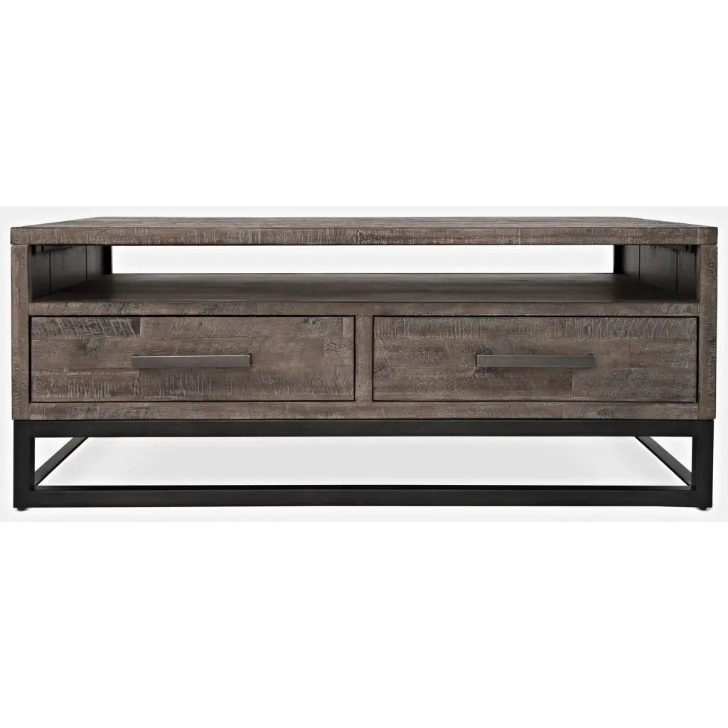 Jofran East Hampton Coffee Table Distressed Grey Set 2 - Coastal Style Living Room Tables