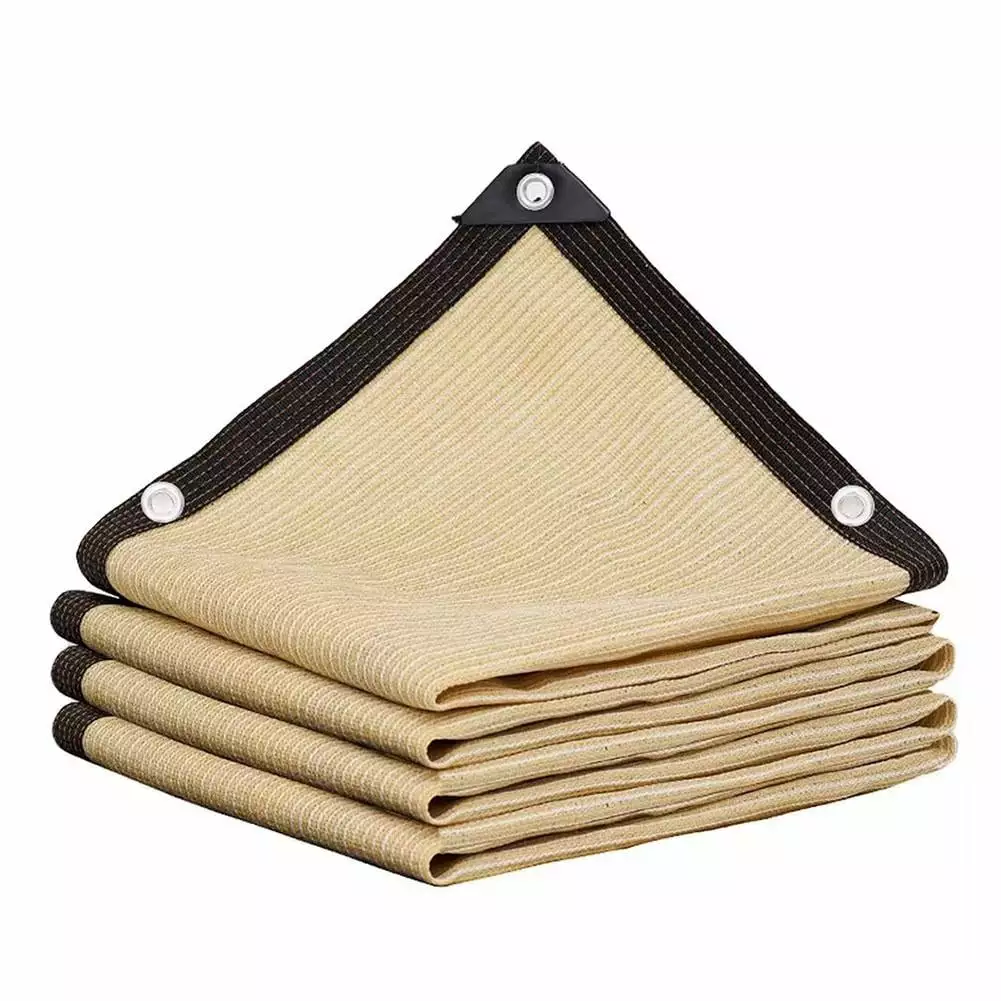 Shade Cloth Garden Mesh Sun Shade Net Grommets Pergola Greenhouse Plants Chicken Coop 1pcs
