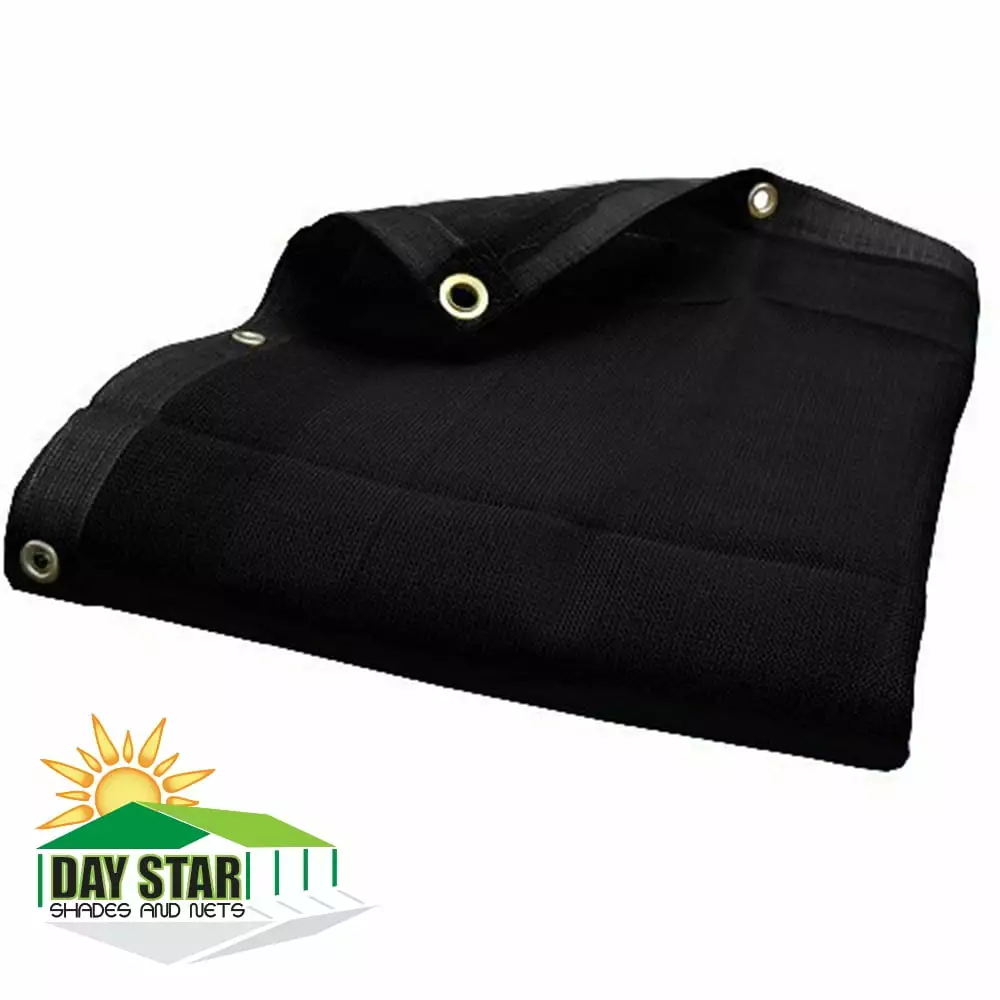6X8 Black HD Mesh Tarp Net Sun Shade Fence Screen Patio Canopy Top 10