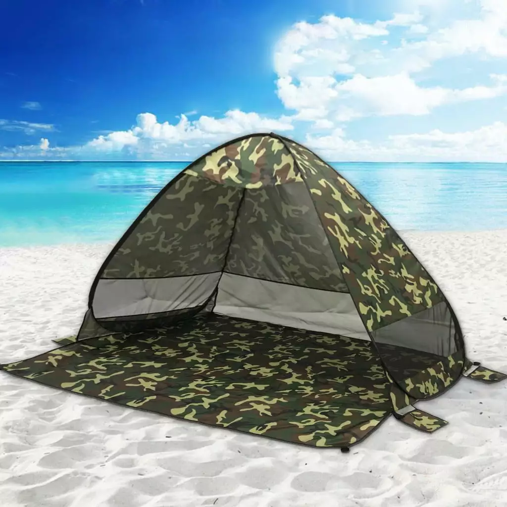 Soyumi Camping Hiking Anti-UV Heavy Duty Tent Outdoor Beach Fishing Shade Shelter