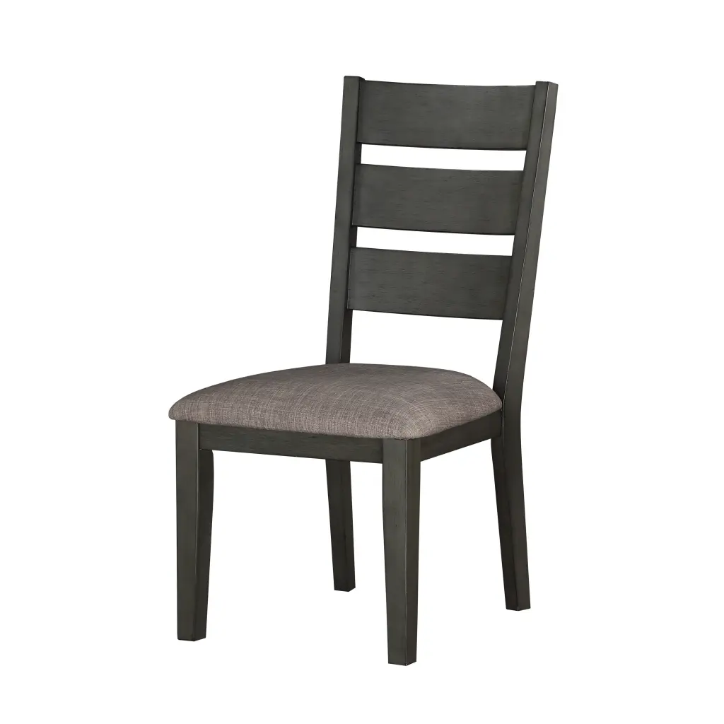 Transitional Side Chairs 2-Piece Set Wood Frame and Padded Seat kanepe