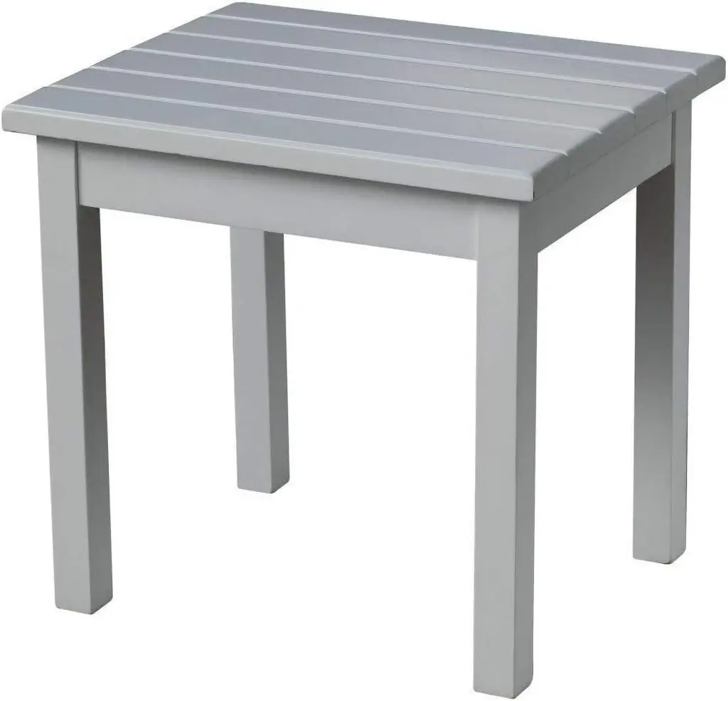 Hinkle Chair Company Painted Plantation Porch Side Table White