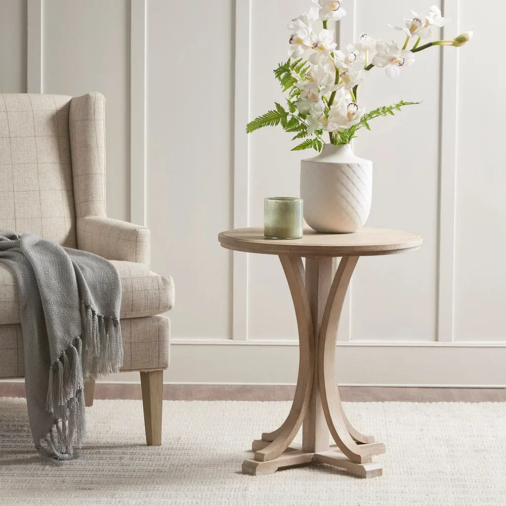 Fatima Accent Table Natural Solid Timber jla