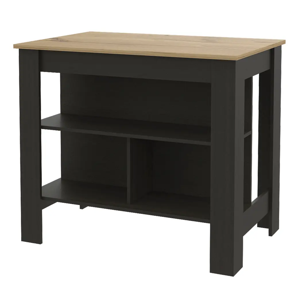 British Single Kitchen Pantry Four Storage Shelves and Double Doors fm furniture