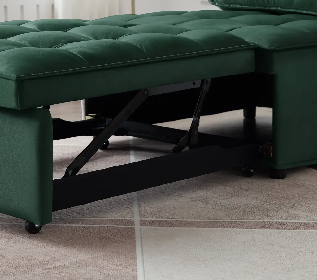 Sleeper Chair Bed Pull Out Sofa Bed Adjustable Backrest lefeng