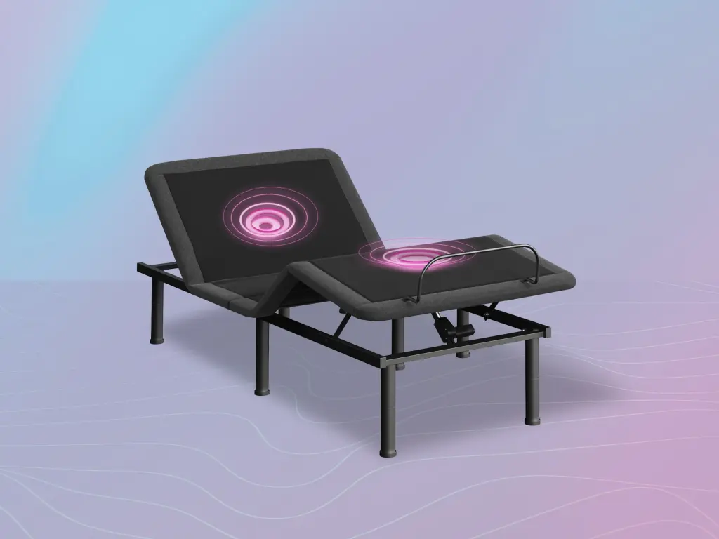 Goodvibesleep Immersive Sound Customizable Base Twin XL Adjustable Bed Frame bridgevine home