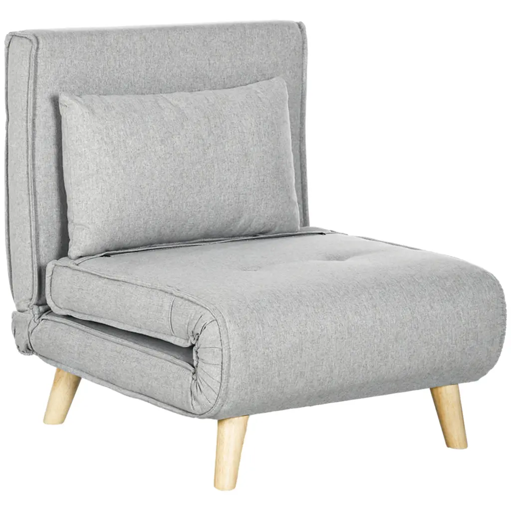Homcom Convertible Chair Bed 2 1 Multi Practical Sofa Bed Sleeper aosom business
