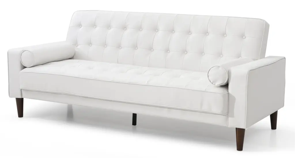 Andrews G847A S Sofa Bed White White Foam Pu glory furniture