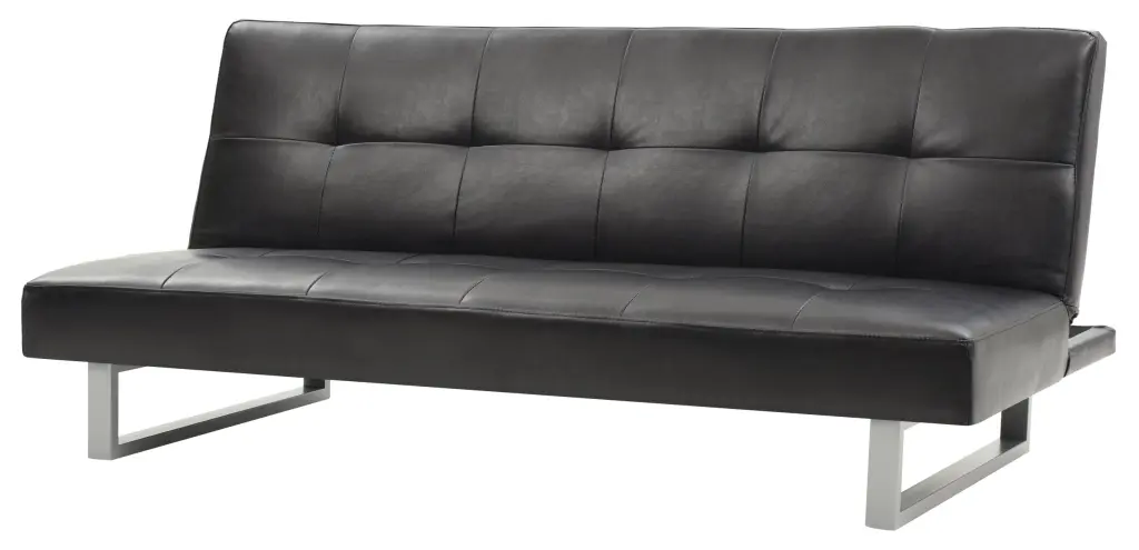 Chroma G116 S Sofa Bed Black Foam PU Convertible Sleeper Furniture glory furniture