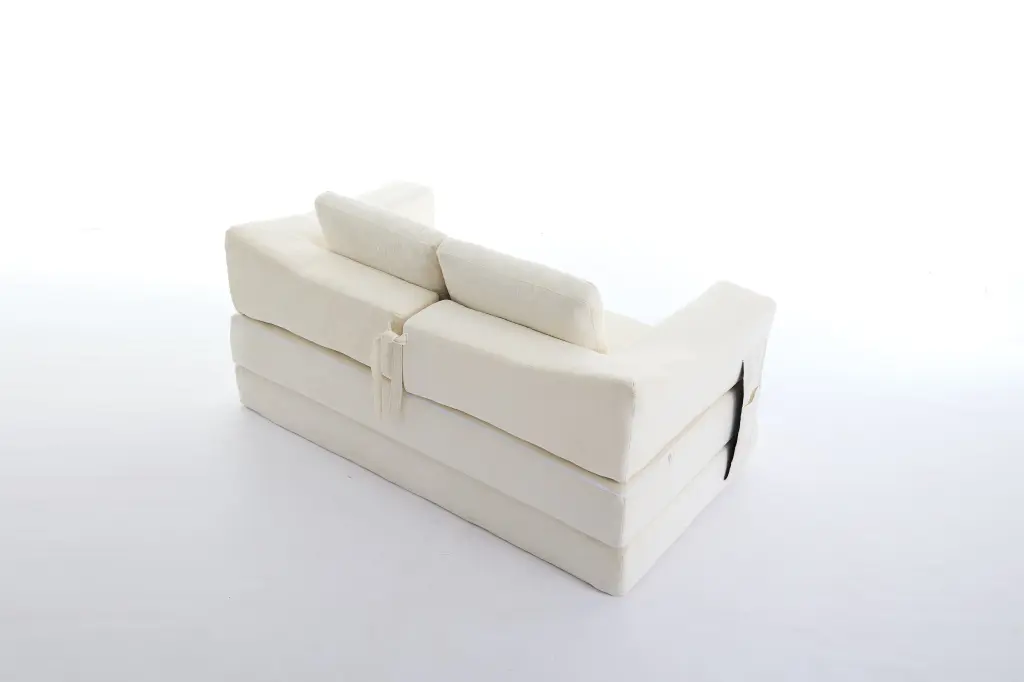 Modern Minimalist Sofa Fold Out Sofa Bed Convertible Chair Floor Couch rnb