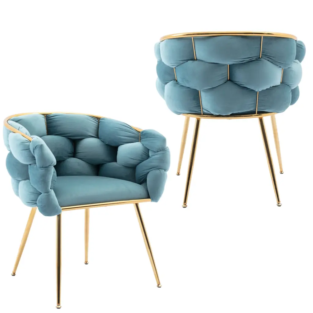 Premium Modern Velvet Single Sofa Chair Bedroom or Leisure zen zone