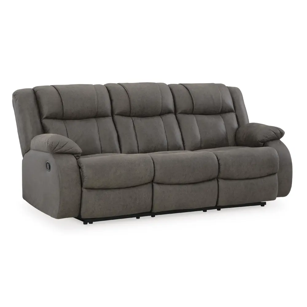 Diamond Minimalist Furniture Exclusive Design First Base Reclining Leather Look Sofa 6880488