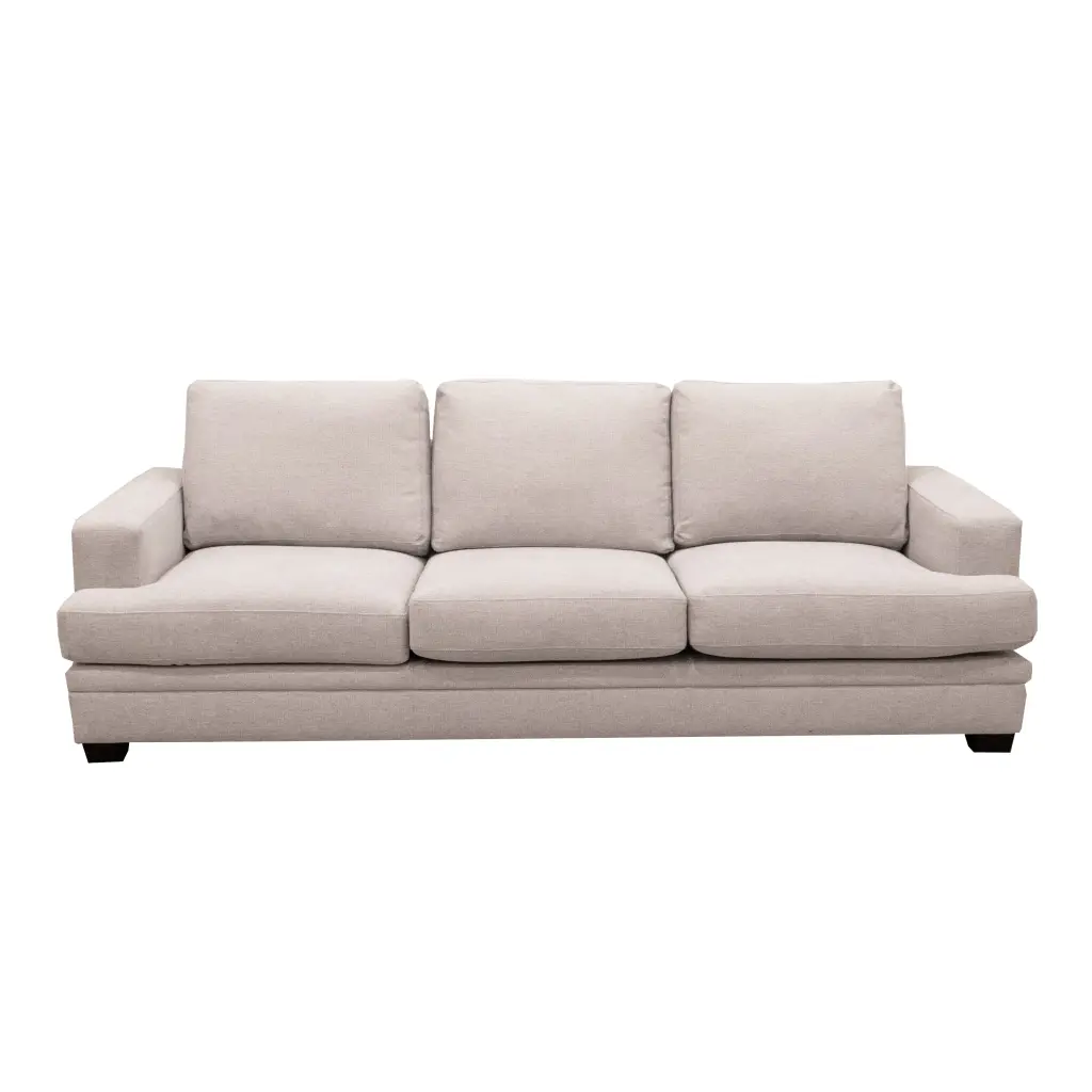 Scottsdale Beige Sofa Beige Timber Polyester Blend 3 Seat american homestead furniture