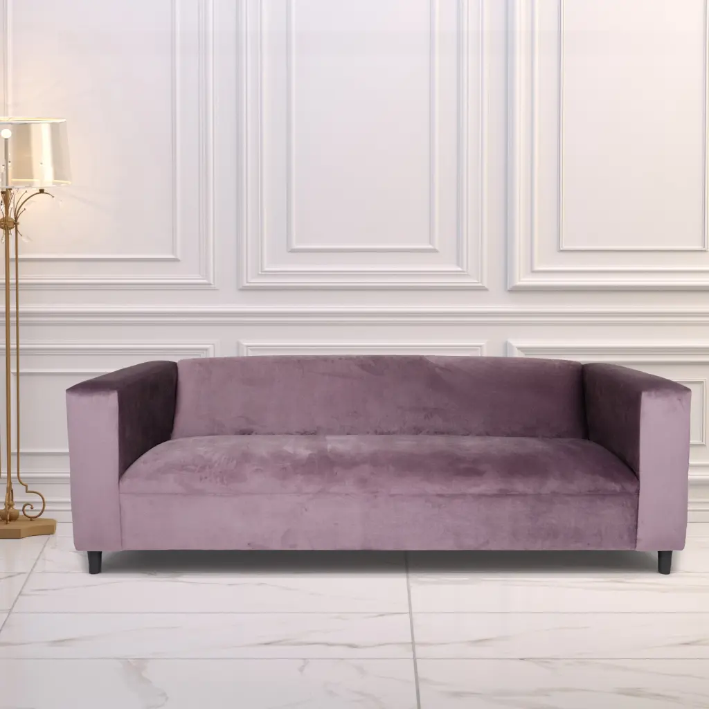 Velvet Sofa Living Room Modern 3 Seater Sofa Couches Bedroom american-made seating