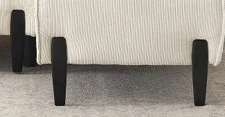 79.50 Inches Long Velvet Sofa Fabric Three Matching Pillows fan chen furniture