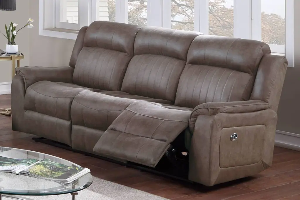 Contemporary Power Motion Sofa 1Pc Couch Living Room Furniture Dark Coffee kanepe