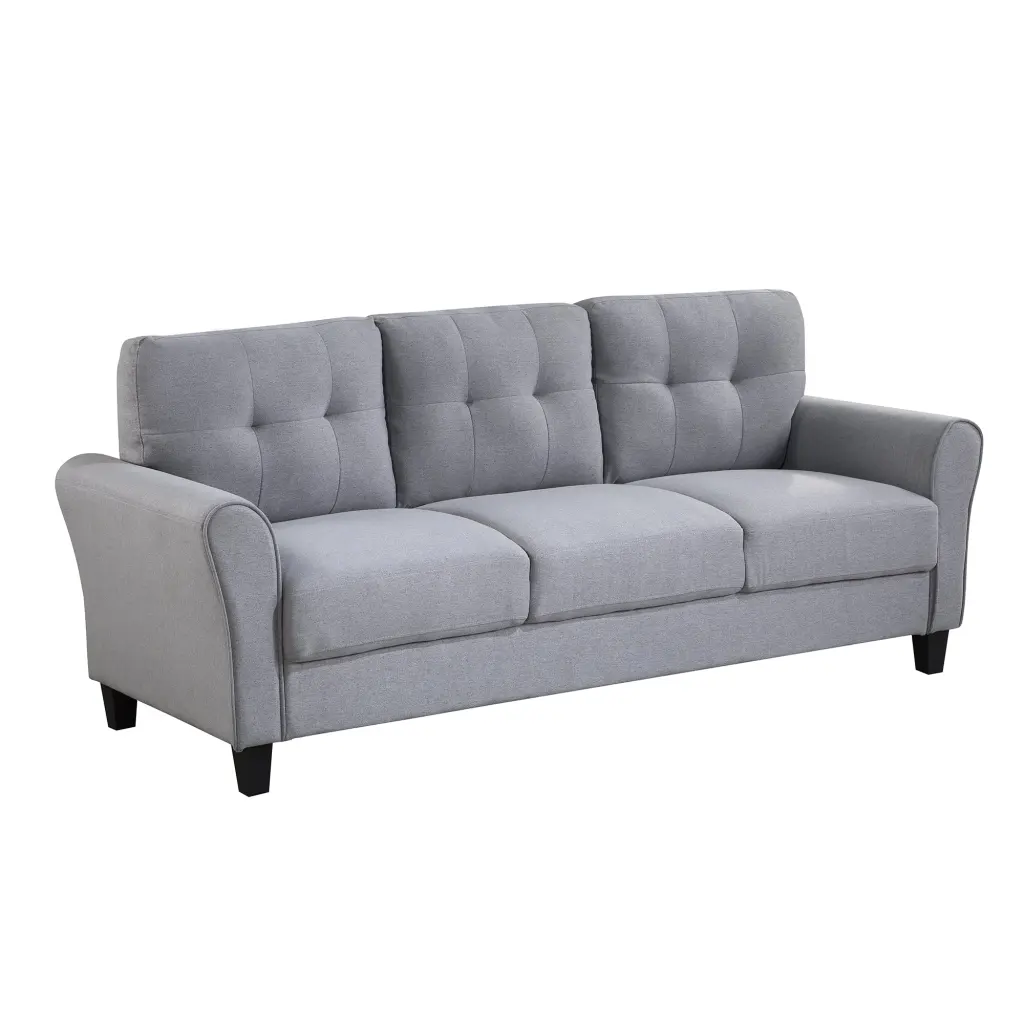 79.9 Inch Modern Linen Upholstered Living Room Sofa Couch oris fur.