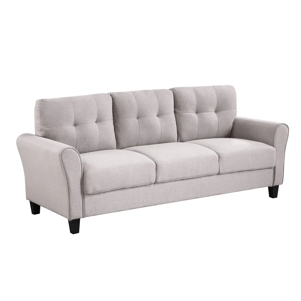 79.9 Inch Modern Living Room Sofa Linen Upholstered Couch Home Decor oris fur.