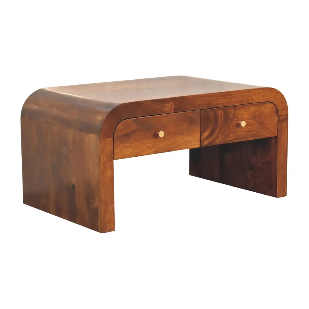 Darcy Chestnut Coffee Table Chestnut Solid Timber Modern Living Room Furniture artisan furniture