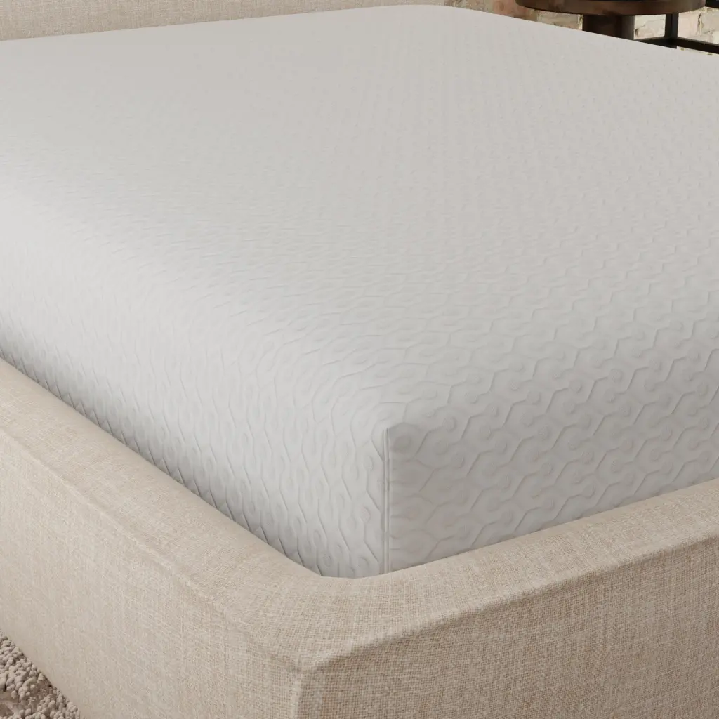 Snow Soft Circular Poly Knit Mattress Heiq Cooling Technology motiontrend