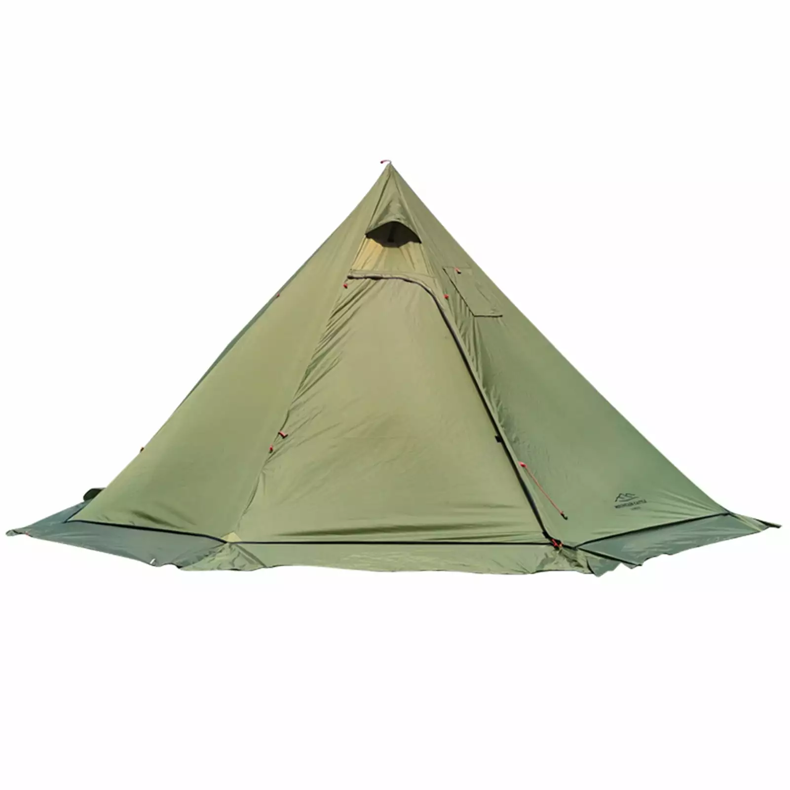 Outdoor Family Camping Teepee Tent 10.5ft x 5.2ft Stove Jack Backpacking Hiking