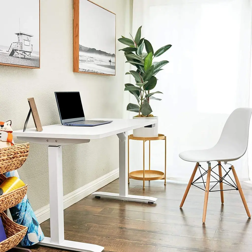 48 X 24 Inches Whole Piece Electric Standing Desk Height Customizable rnb